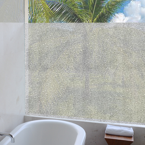 Vitrostatic Sichtschutzfolie Fenster "Wassertropfen"