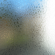 Vitrum Sichtschutzfolie Wassertropfen Muster auf Fenster für Privatsphäre und Tageslichtschutz