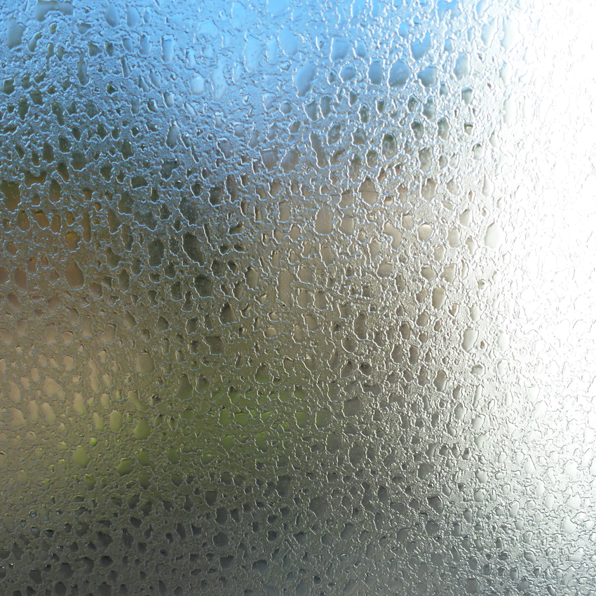 Vitrum Sichtschutzfolie Wassertropfen Muster auf Fenster für Privatsphäre und Tageslichtschutz