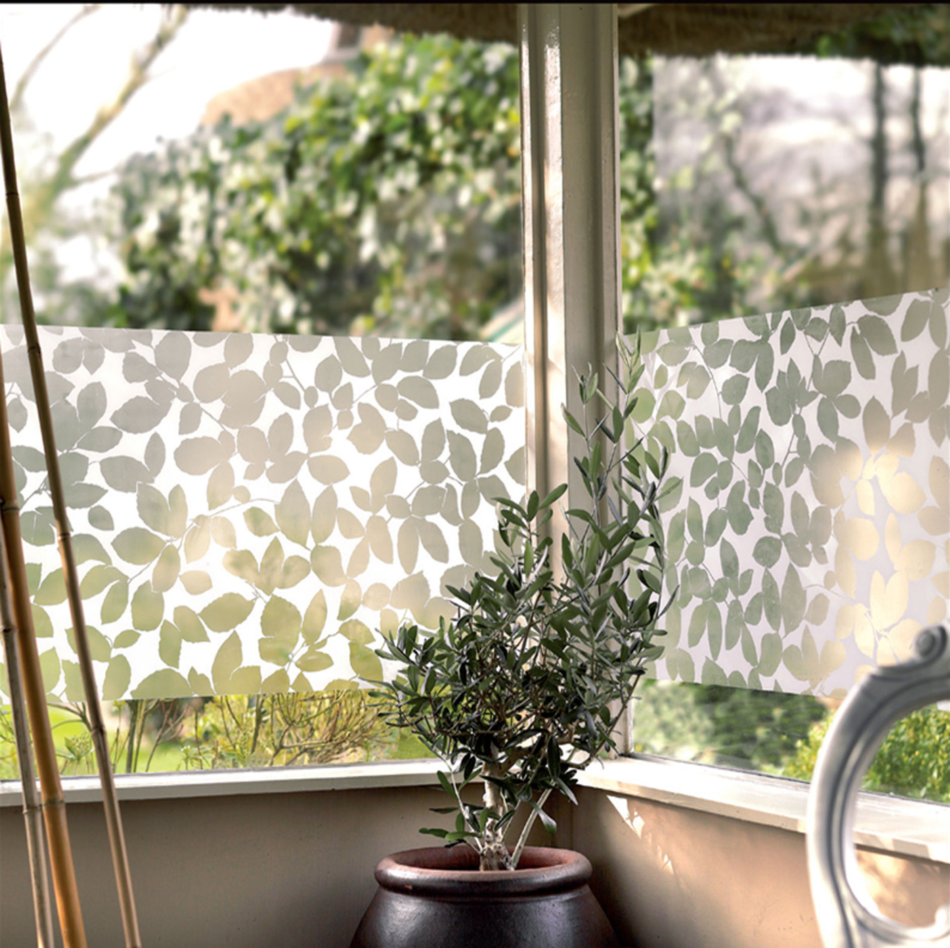 Vitrostatic Fensterfolie "Blätter"