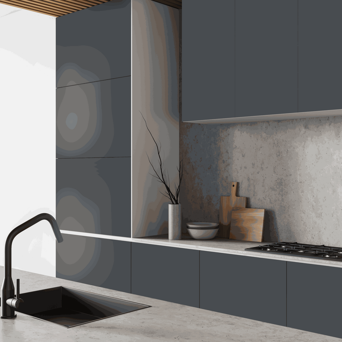 Klebefolie Premium Unimatt Grau