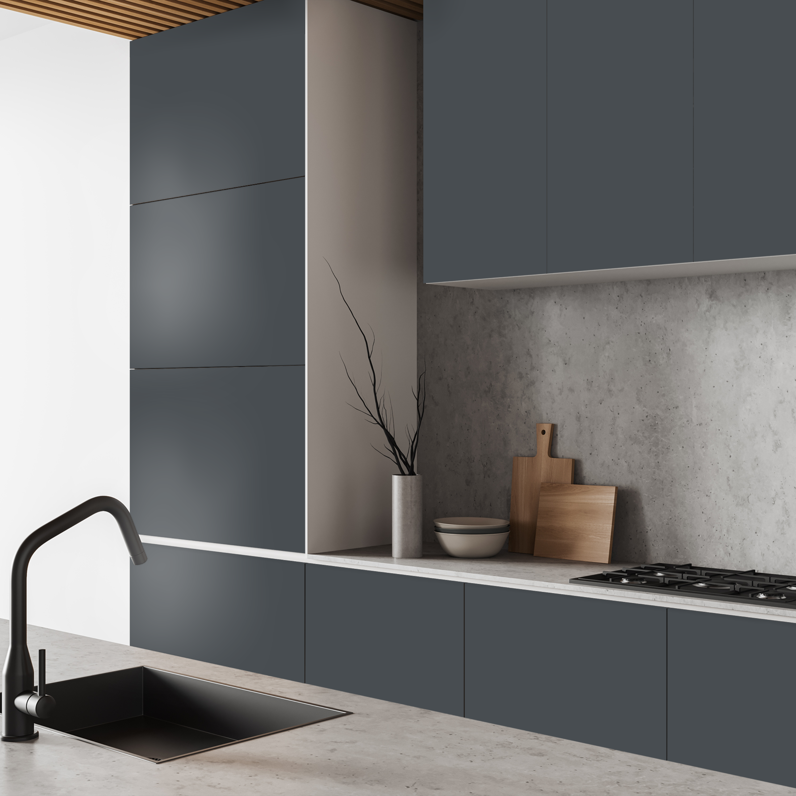 Klebefolie Premium Unimatt Grau