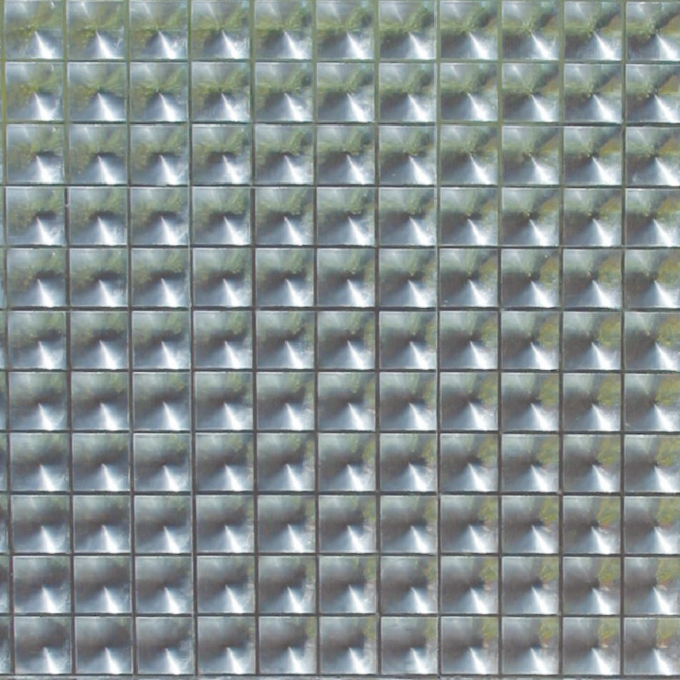 Vitrostatic Sichtschutzfolie Fenster "Geometrisches Muster kantig"