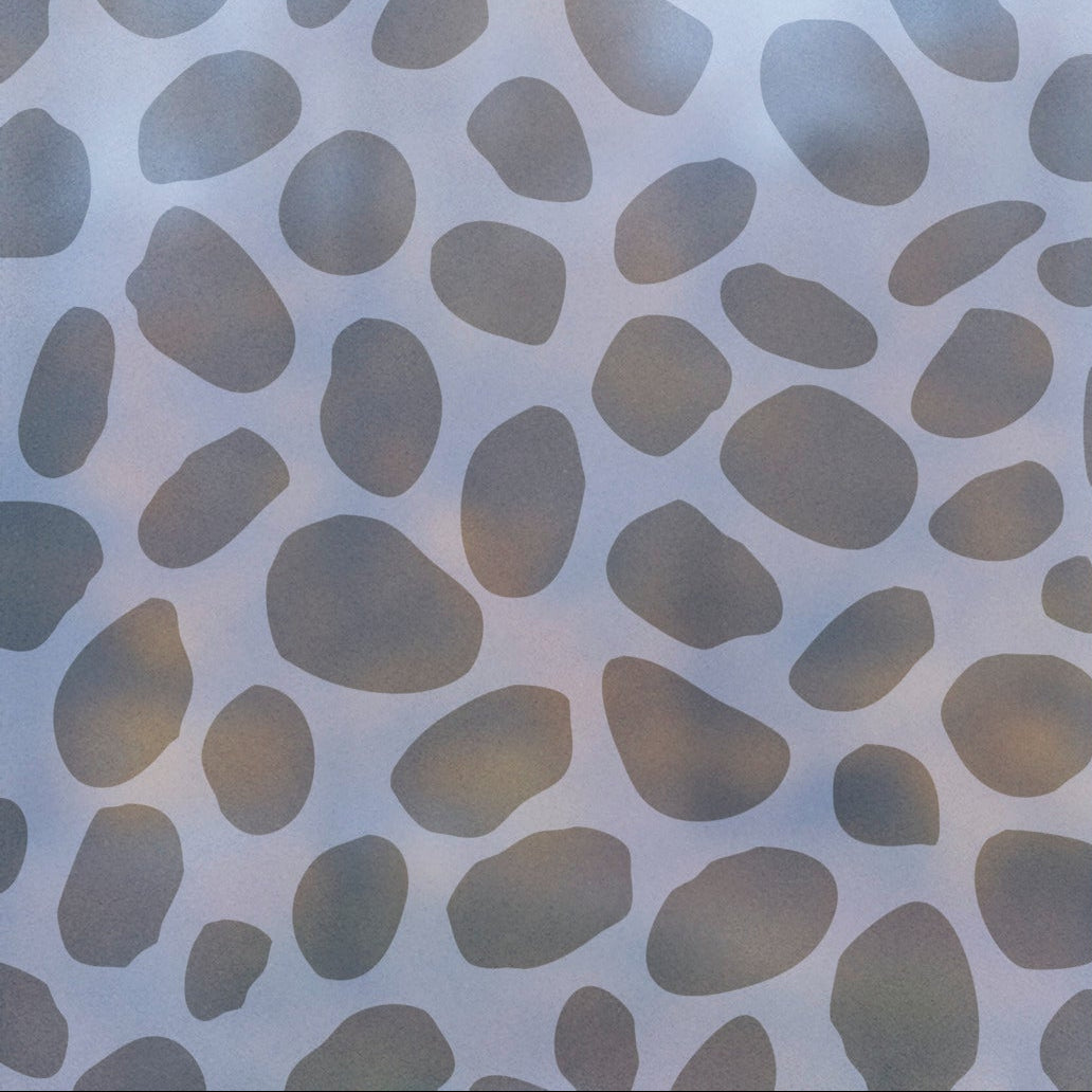 Vitrostatic Sichtschutzfolie Fenster "Geometrisches Muster rund"