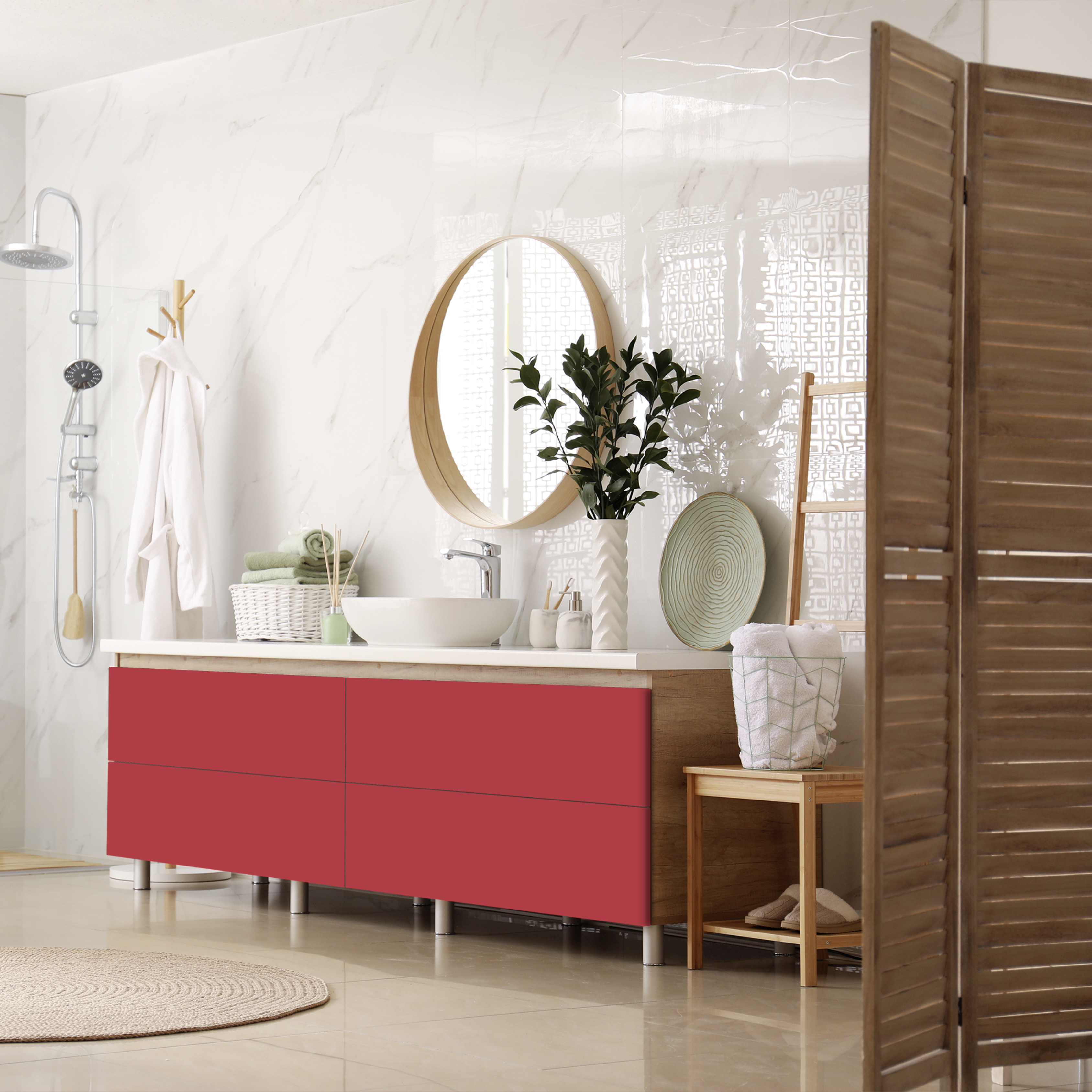 Klebefolie Premium Unimatt Rot