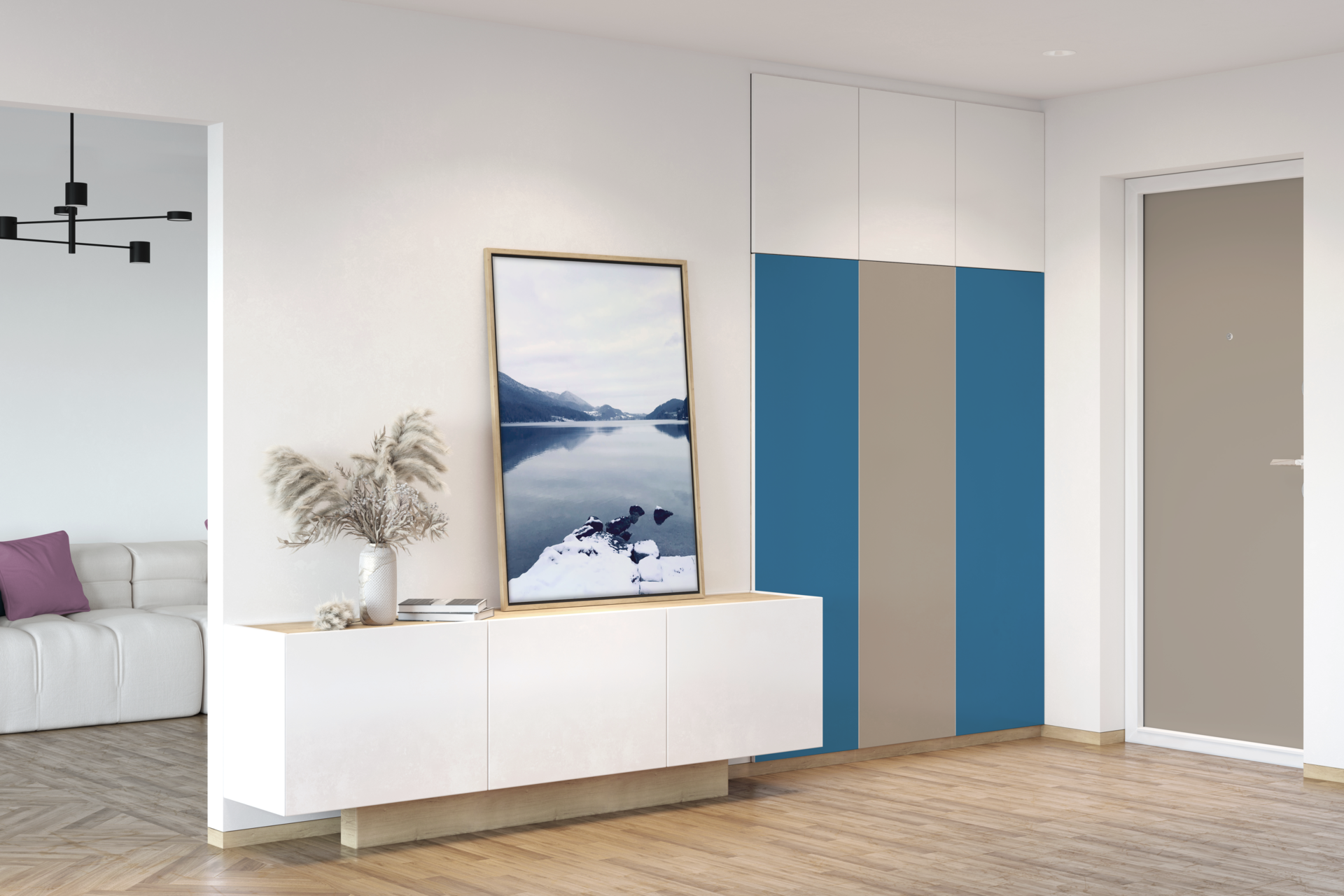 Klebefolie Premium Unimatt Blau