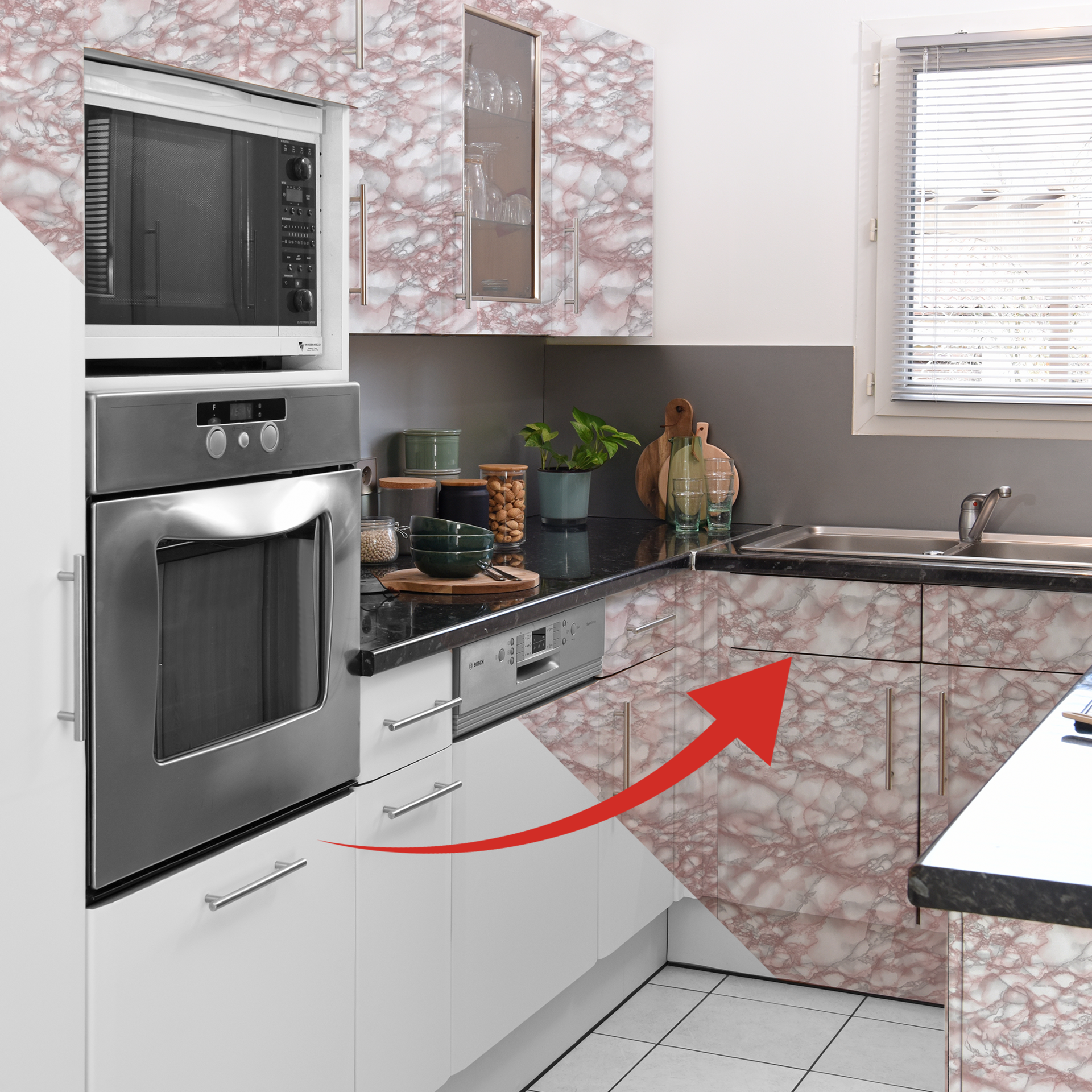 Klebefolie Standard "Marmor"