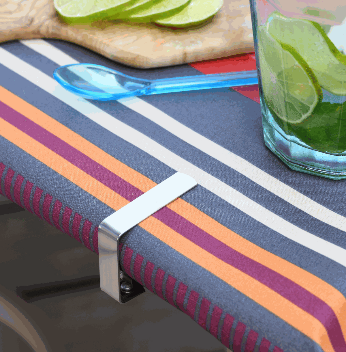 Tischtuchklammern Vénilia – 4 Stück für Tischdecken