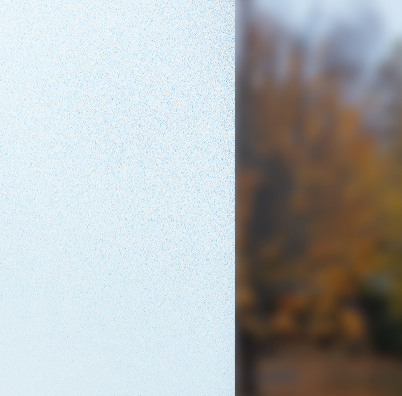 Vitrostatic Sichtschutzfolie Fenster "Milchglas-Optik"