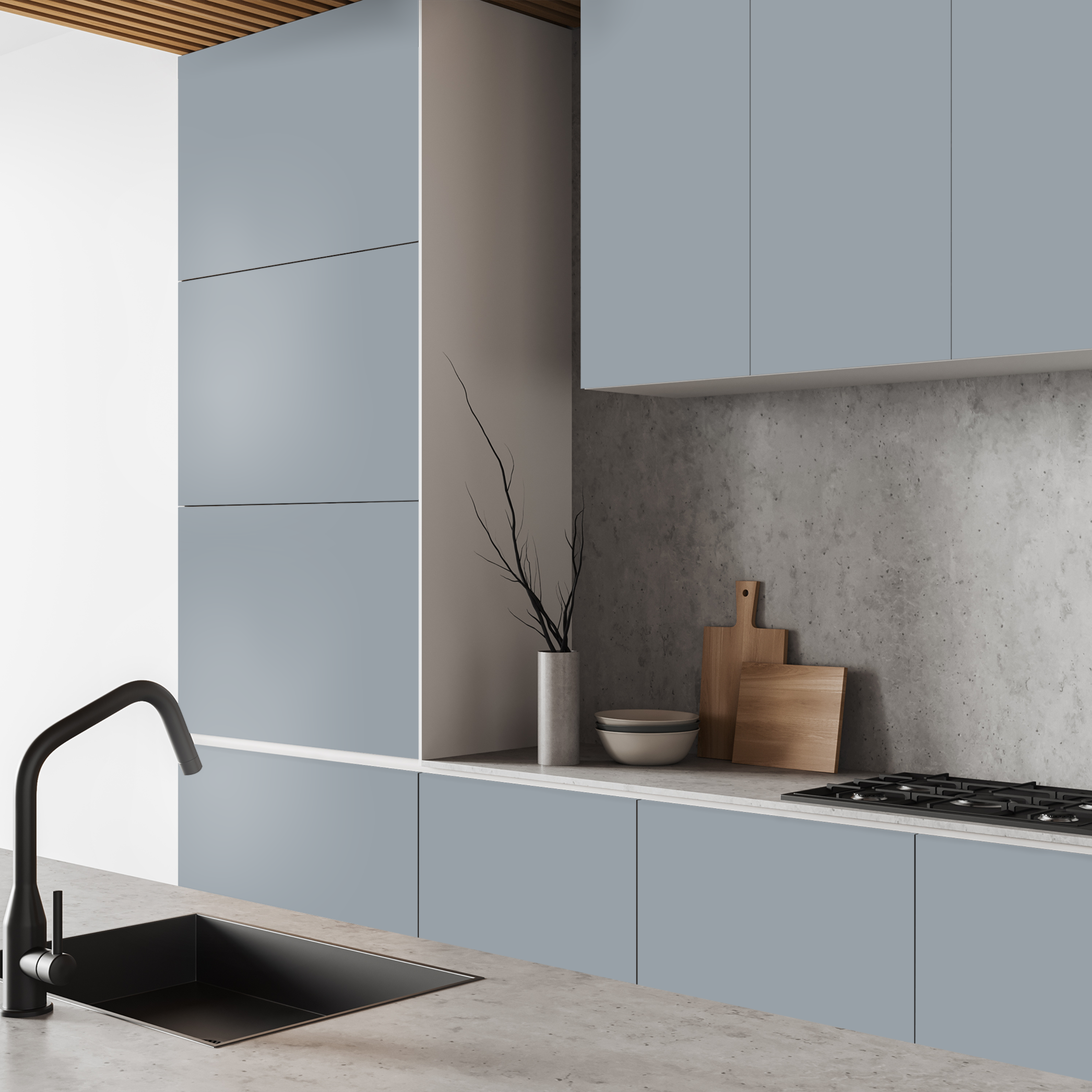 Klebefolie Premium Unimatt Grau