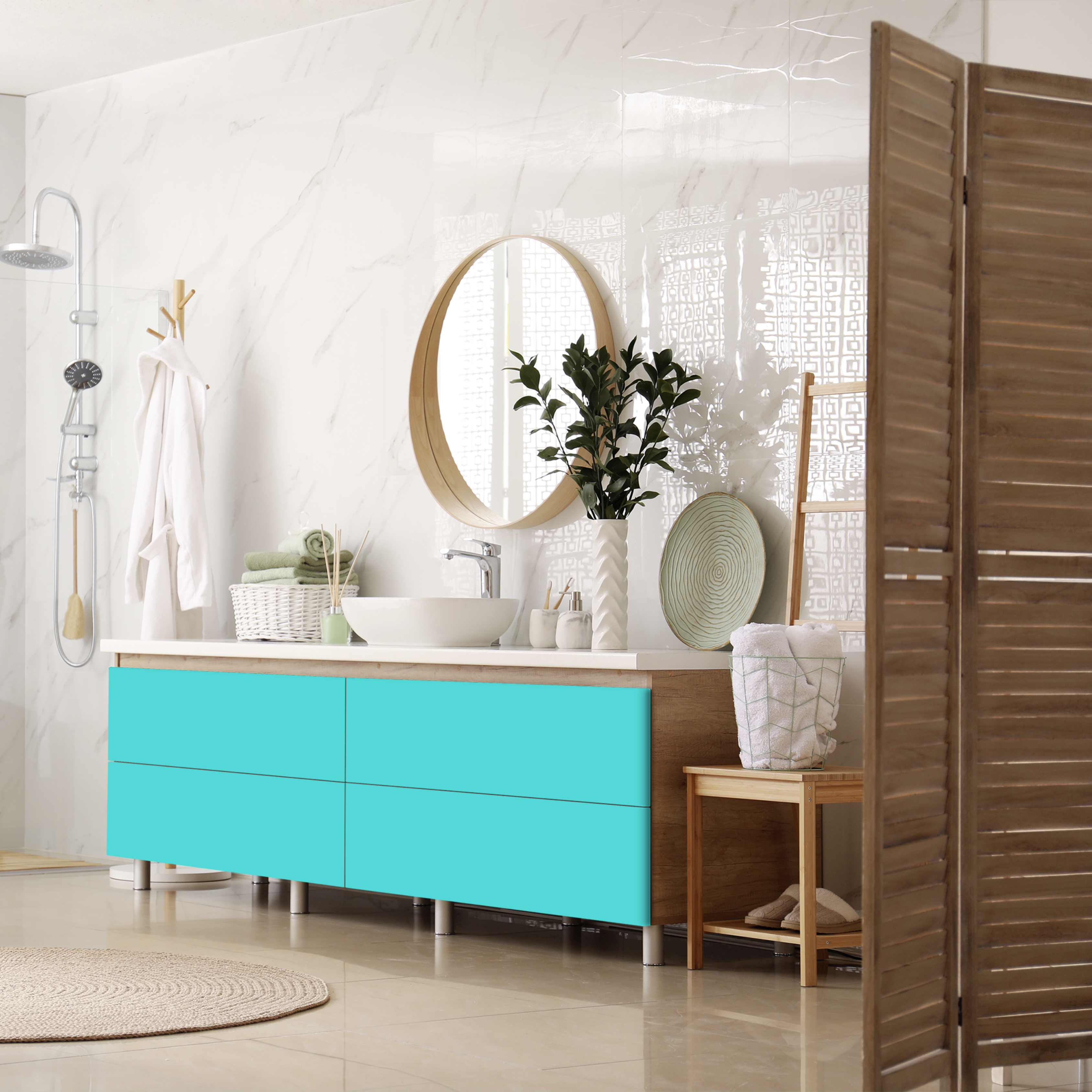 Klebefolie Premium Unimatt Blau