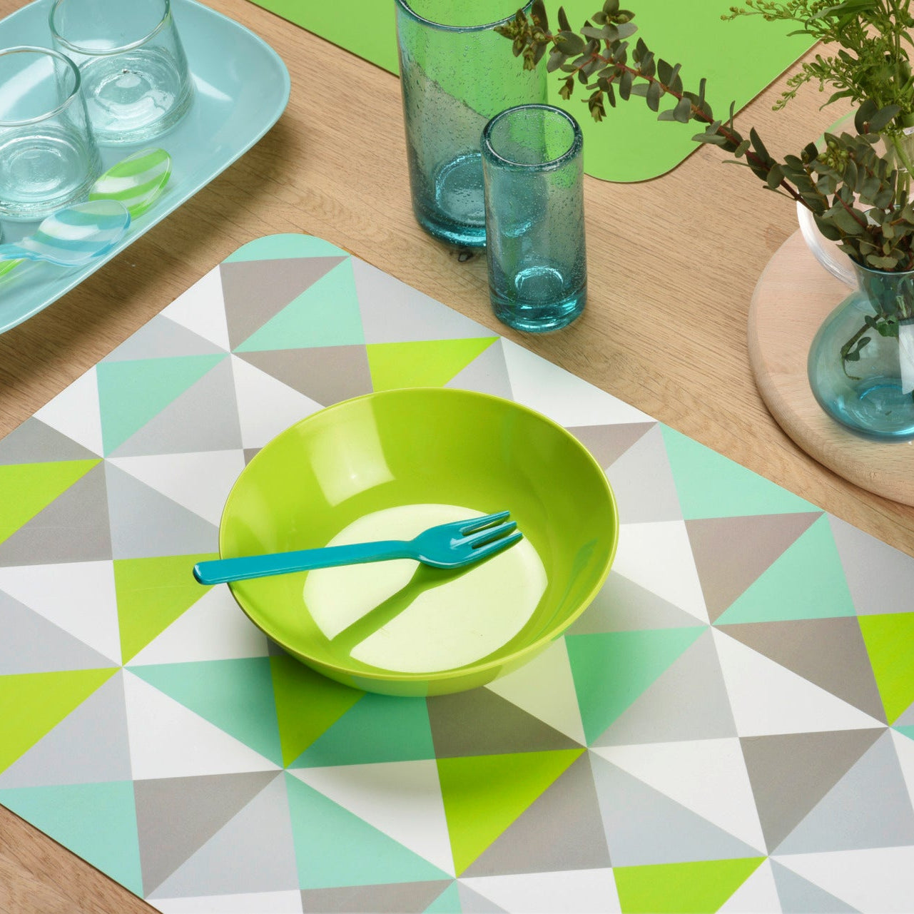 Tischset Geometrie