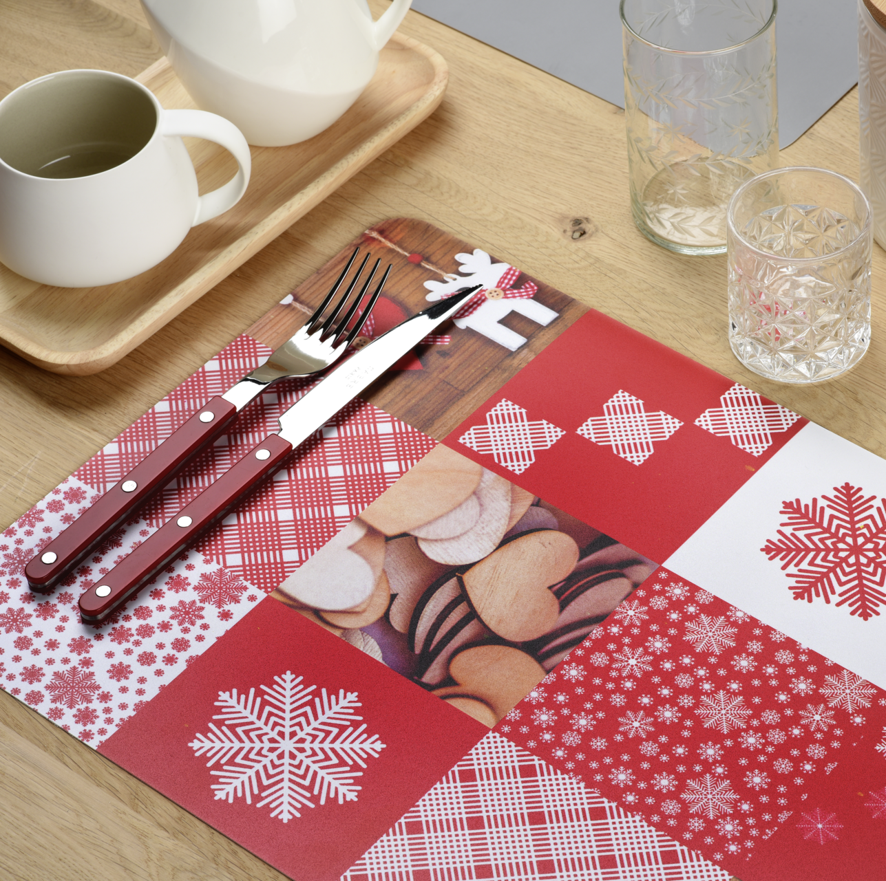 Tischset Weihnachten, rechteckig