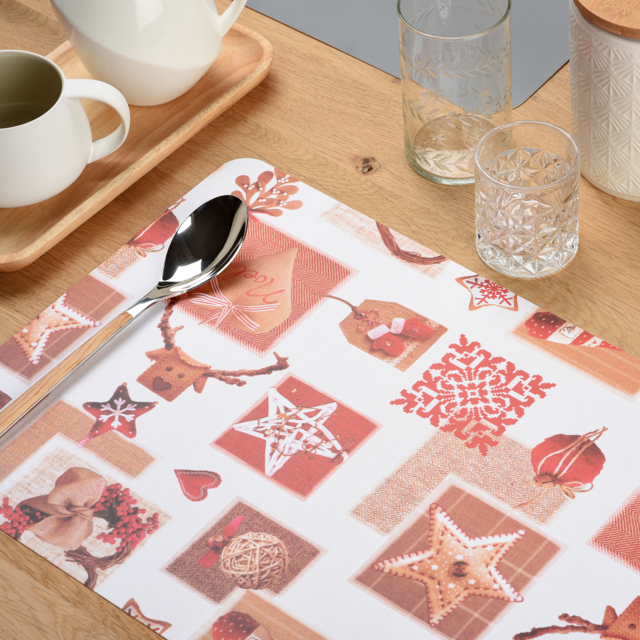 Tischset Weihnachten, rechteckig