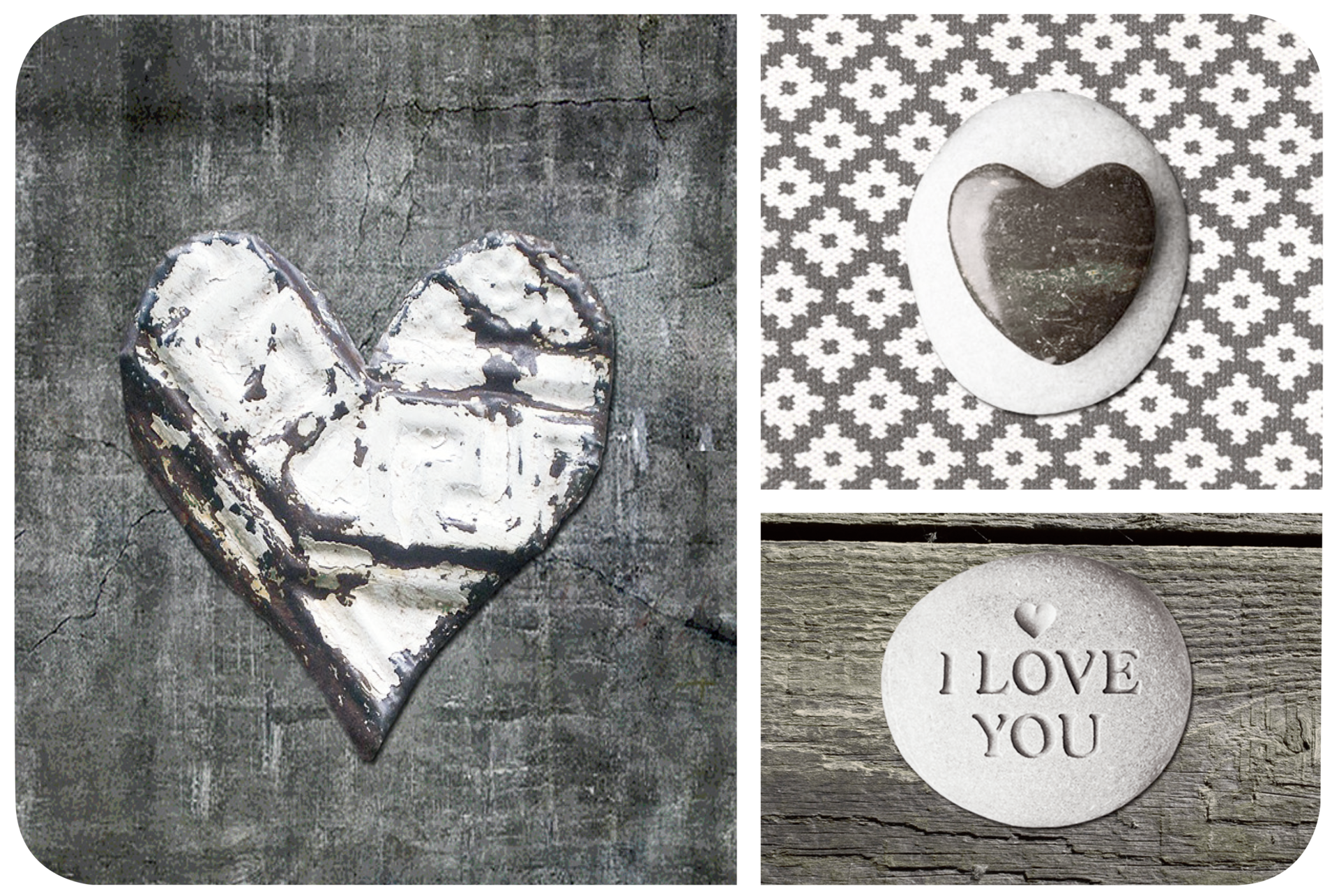Tischset Love, rechteckig