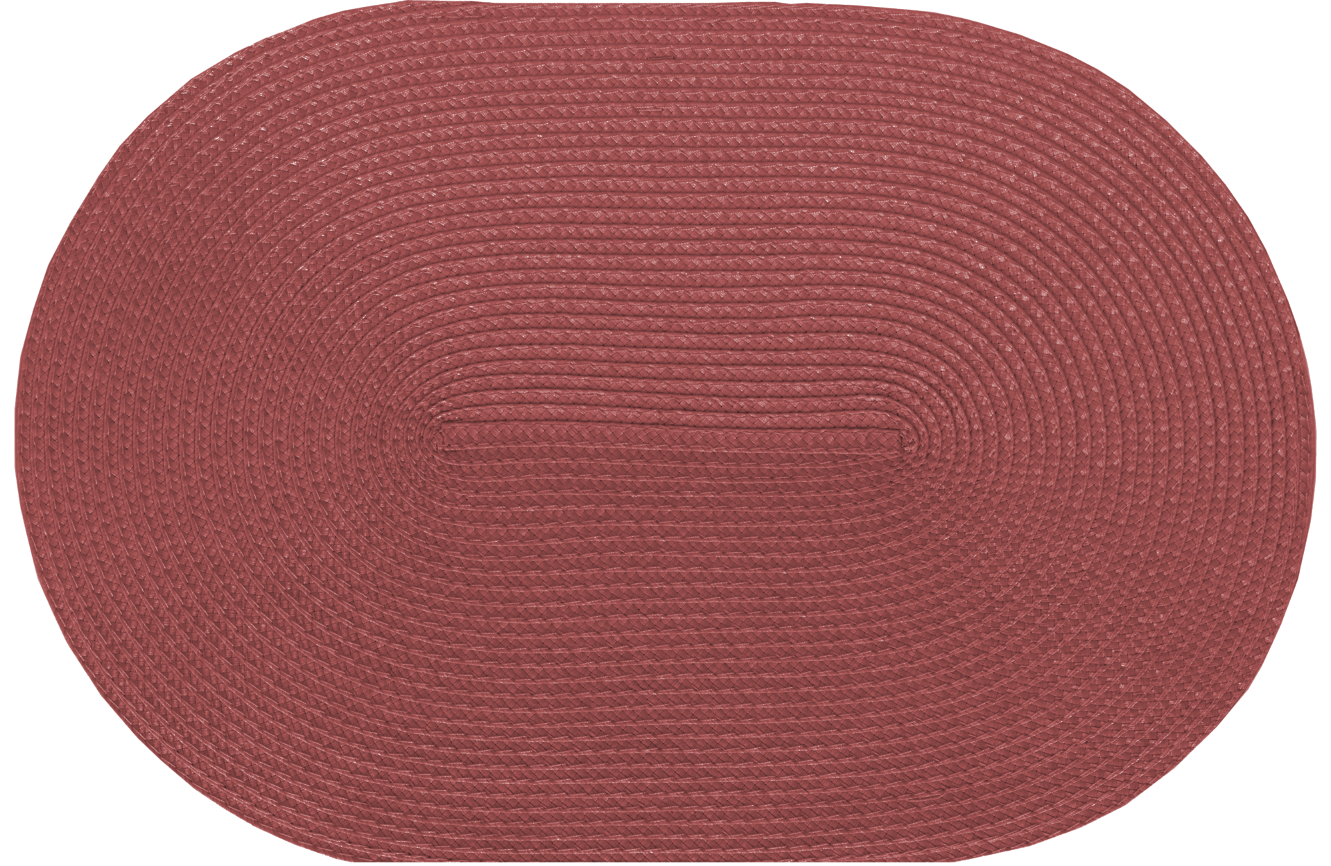 Gewebtes Tischset, oval