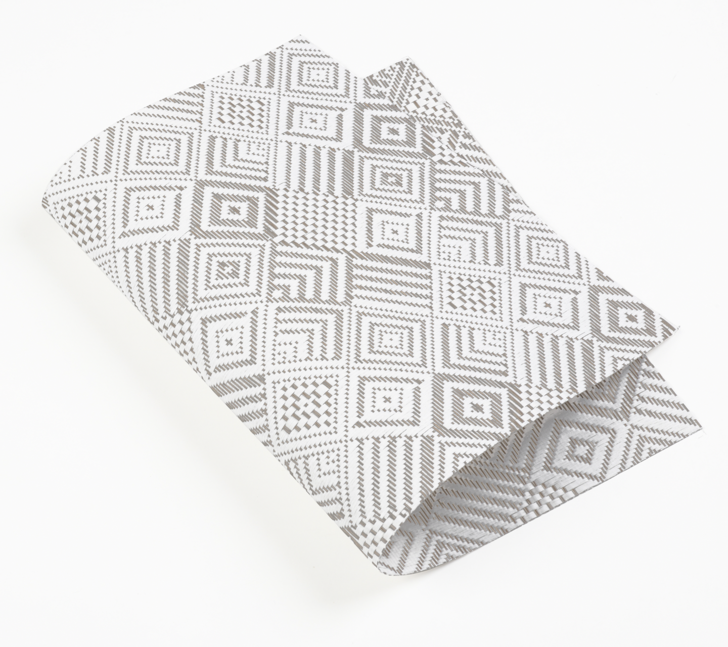 gewebtes Tischset Geometrie
