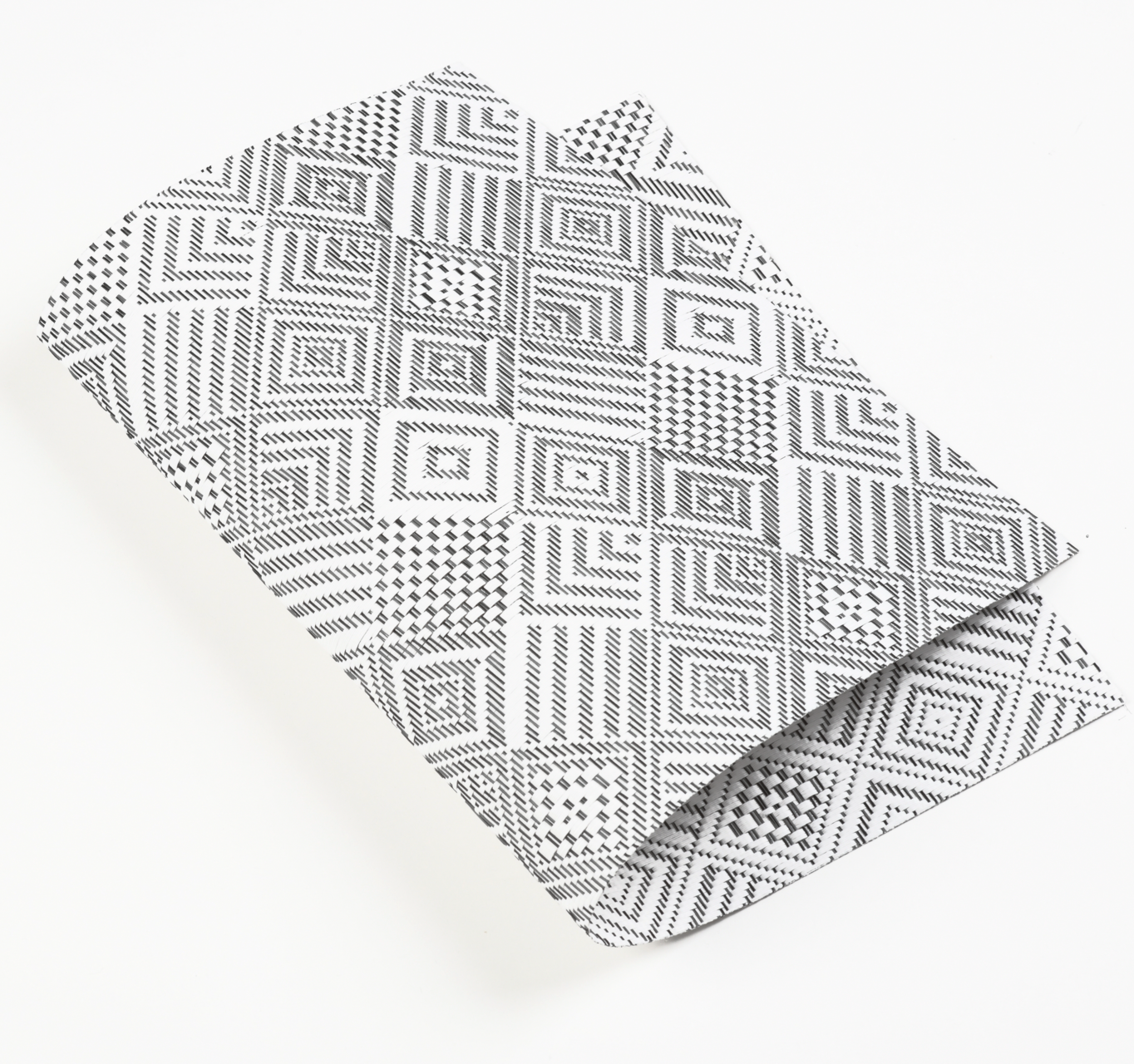 gewebtes Tischset Geometrie