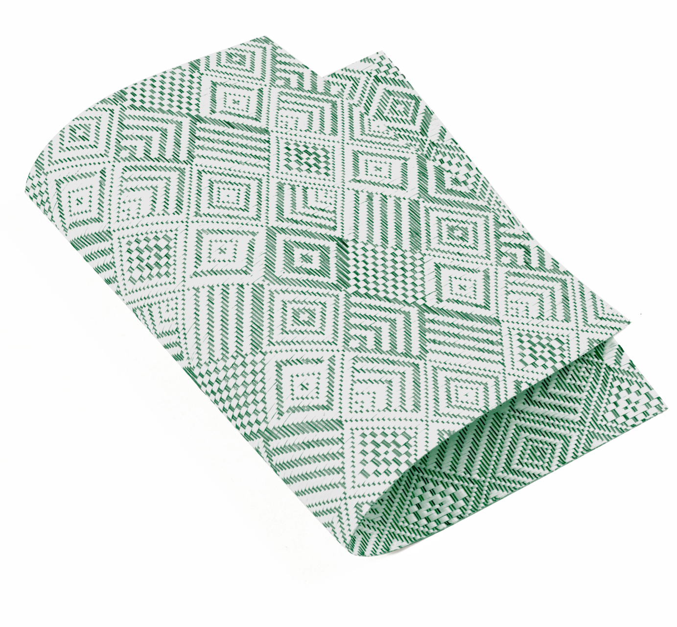 gewebtes Tischset Geometrie