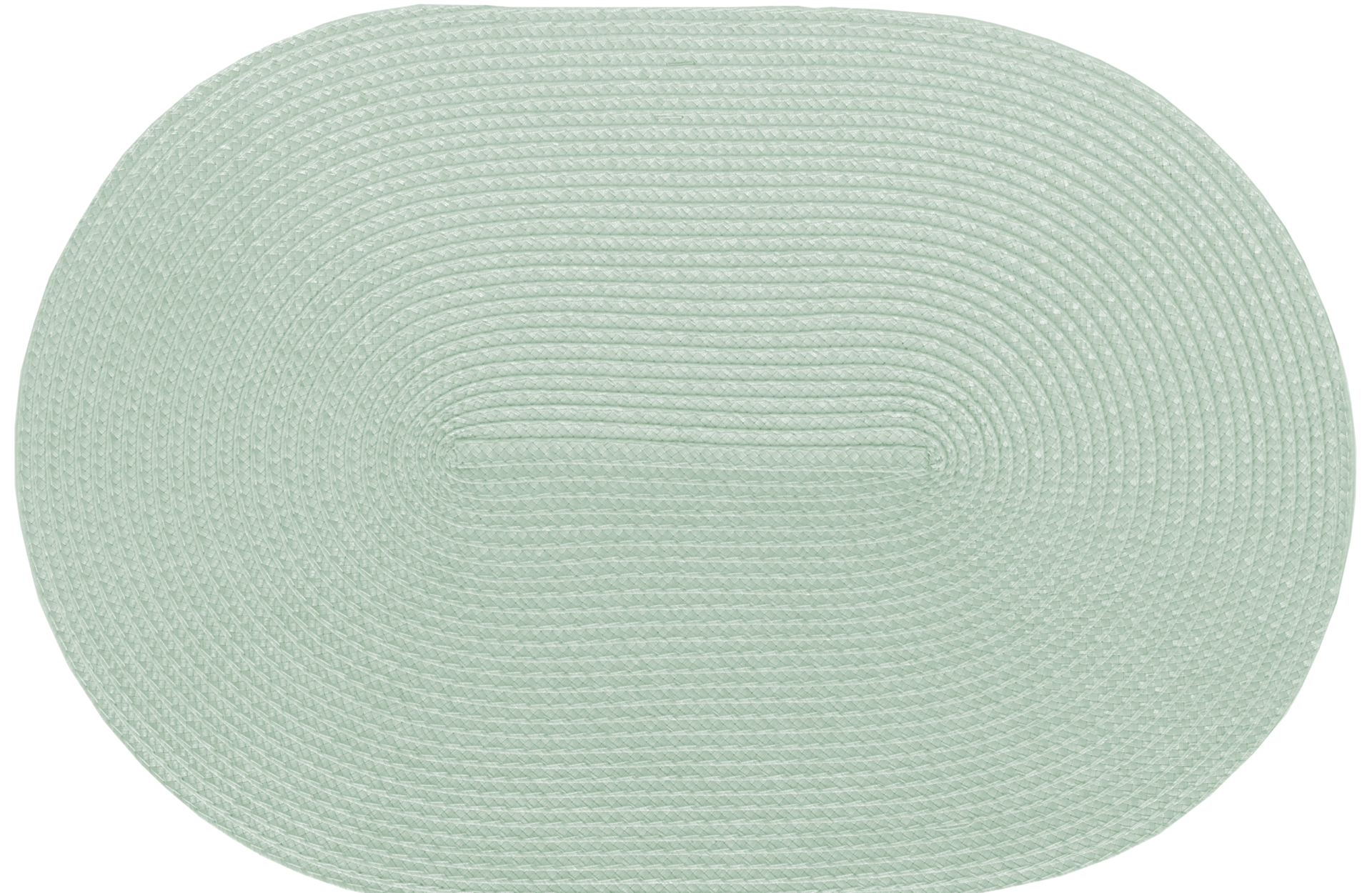 Gewebtes Tischset, oval