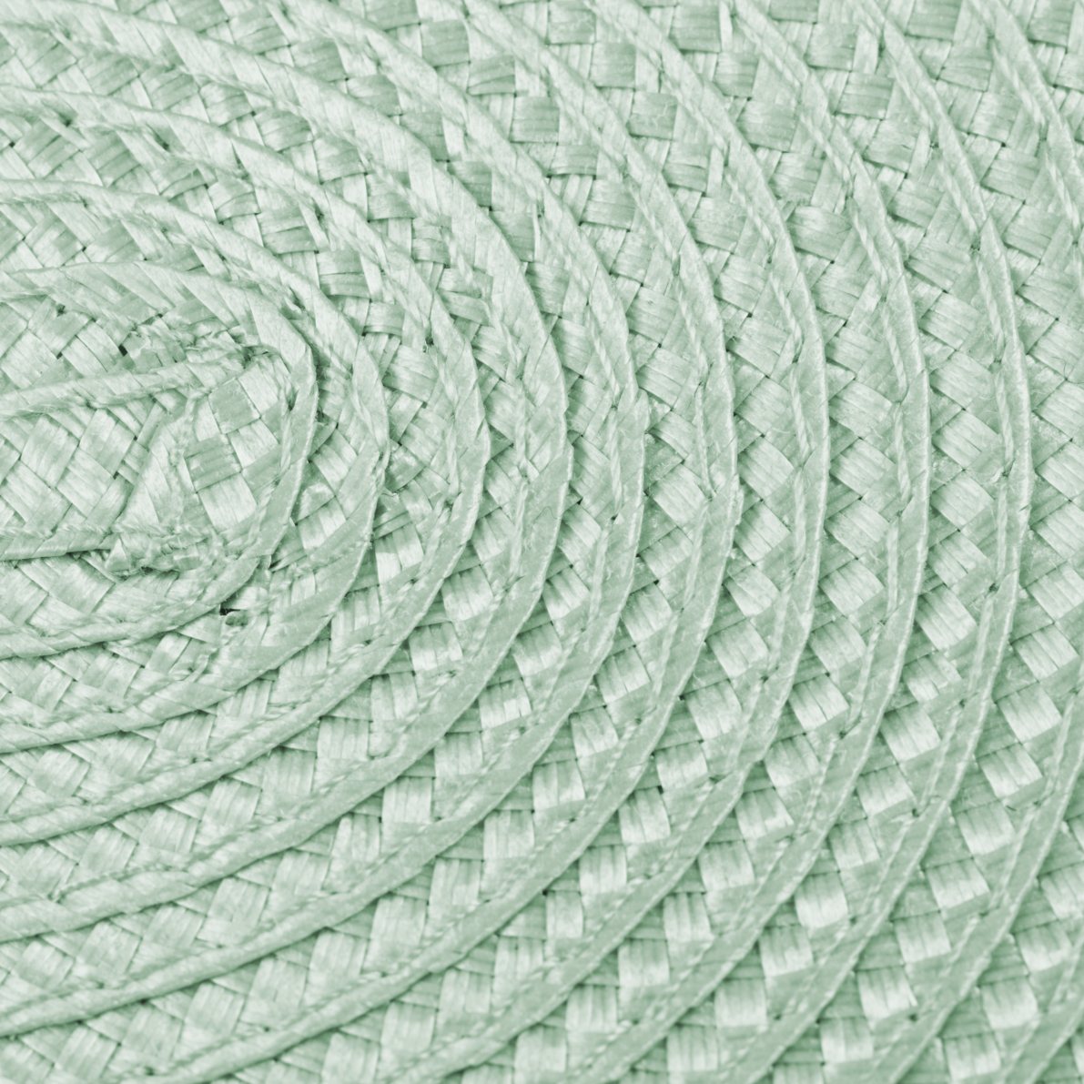 Gewebtes Tischset, oval