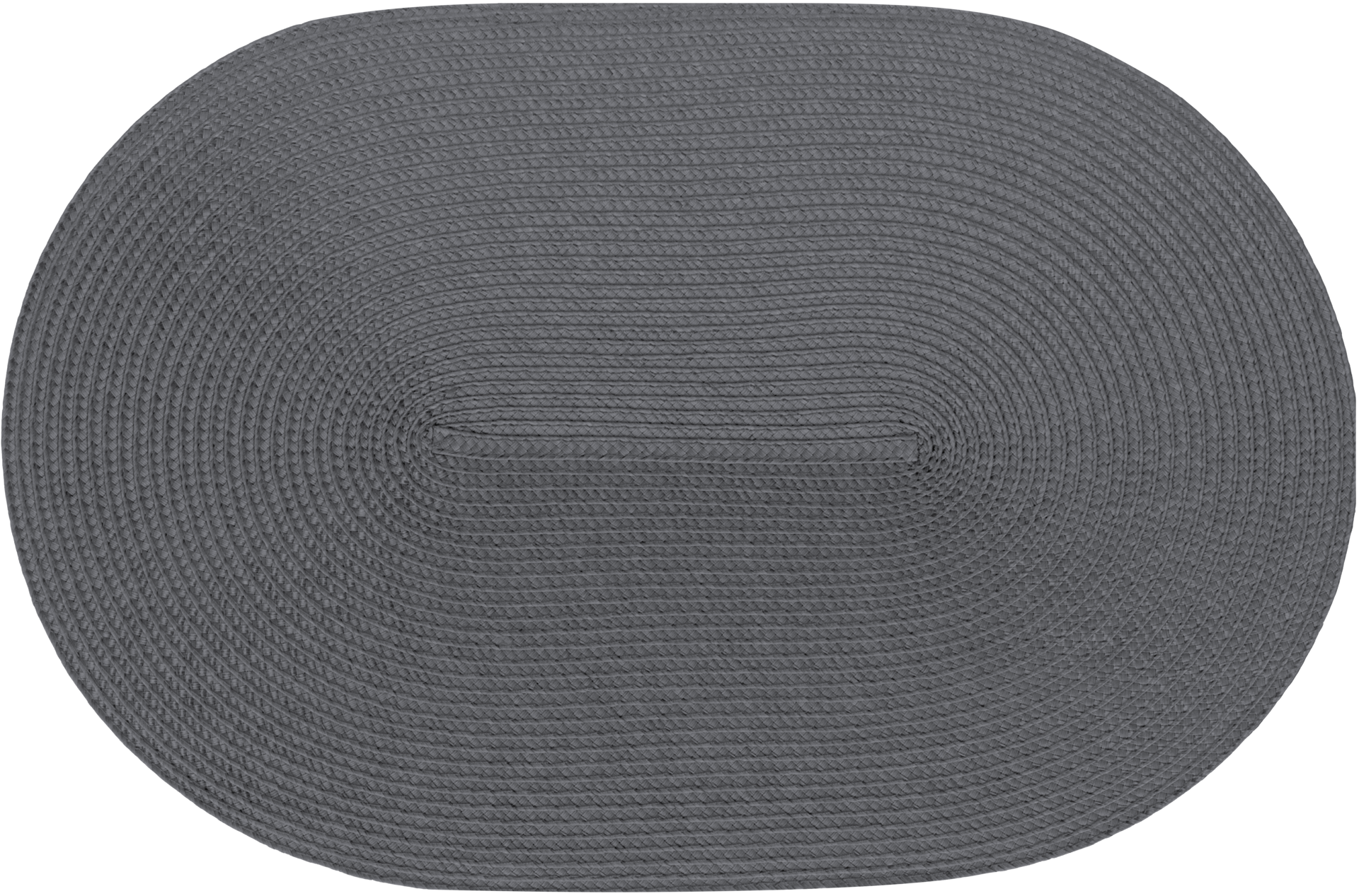 Gewebtes Tischset, oval