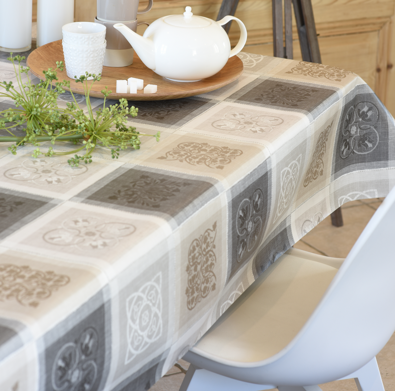 Wachstischdecke Premium Patchwork