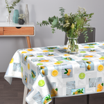 Wachstischdecke Fruits mit fruchtigem Design und wasserabweisender Oberfläche zum Schutz und leichter Reinigung von Tischen