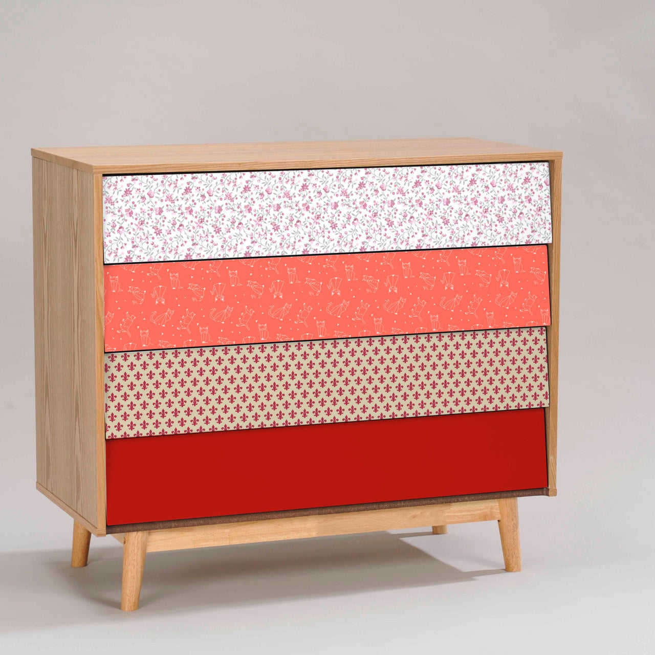 Klebefolie Standard Uni Rot