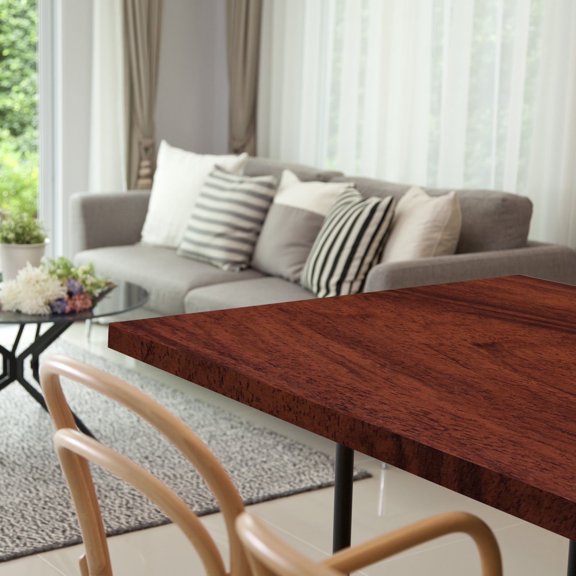 Klebefolie Standard "Nuss"