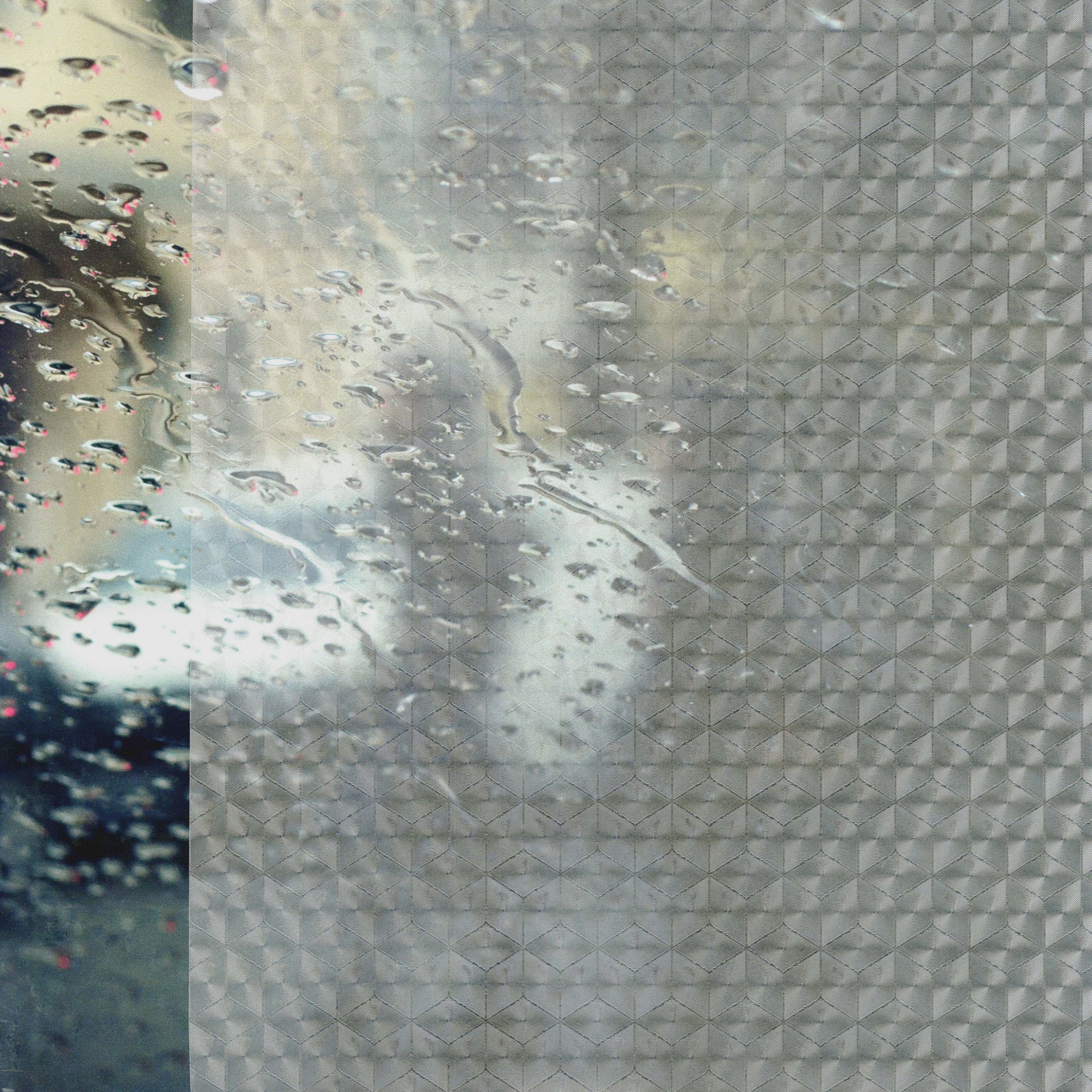 Vitrostatic Sichtschutzfolie Fenster "Geometrisches Muster kantig"