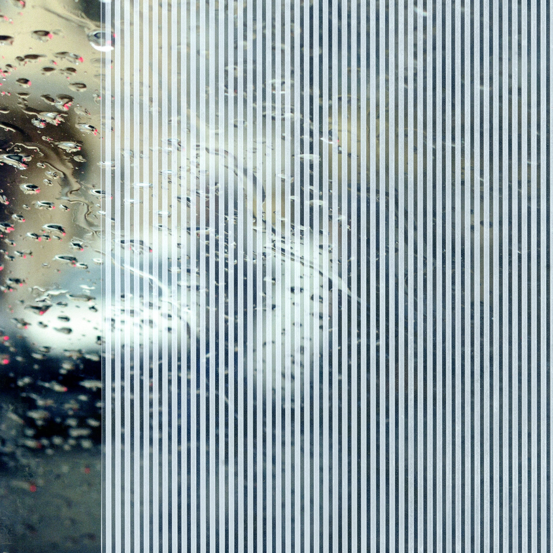 Vitrostatic Sichtschutzfolie Fenster "Geometrisches Muster kantig"