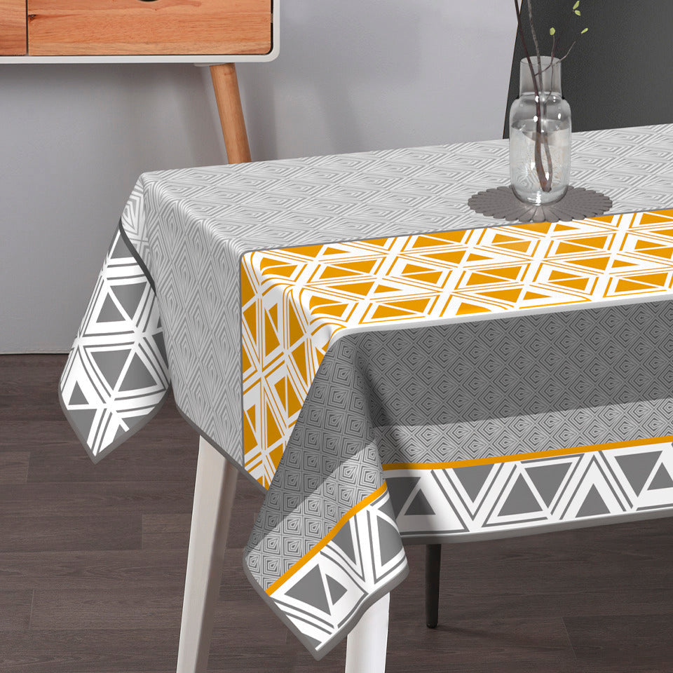 Textile Tischdecke Graphic mit wasserabweisender Oberfläche und grafischem Muster zum Schutz von Tischflächen innen und außen