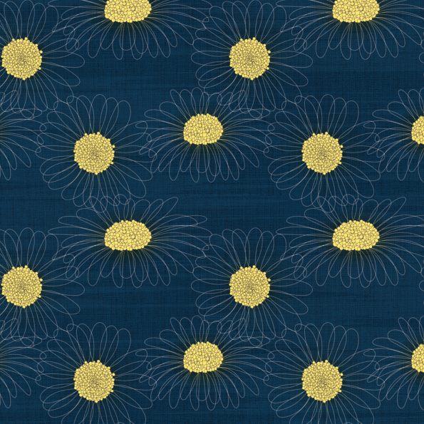 Textile Tischdecke Blumen