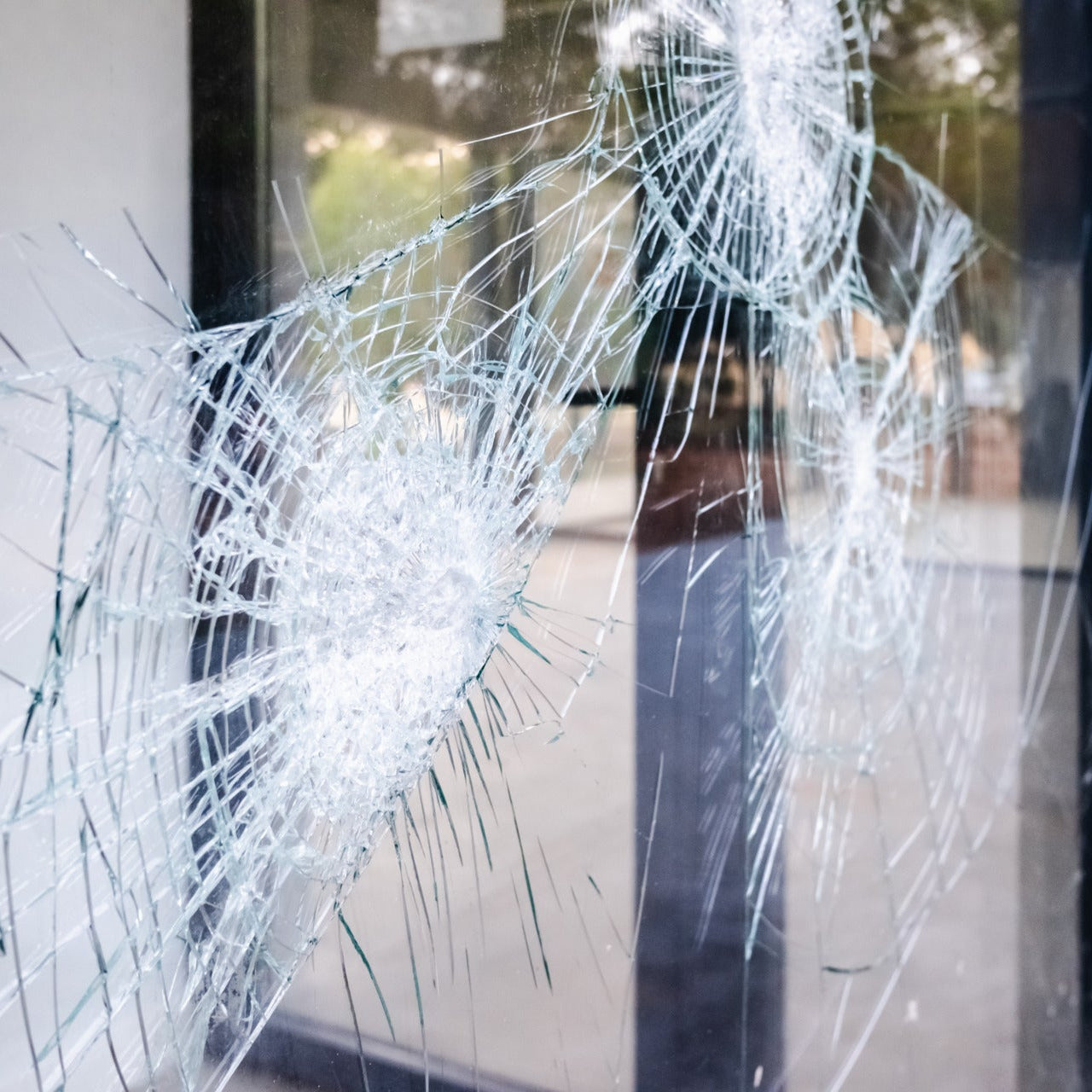 Splitterschutzfolie für Fenster