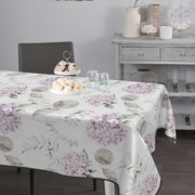 Wachstischdecke Premium Blumen mit Hydrangea-Motiv und wasserabweisender, pflegeleichter Oberfläche