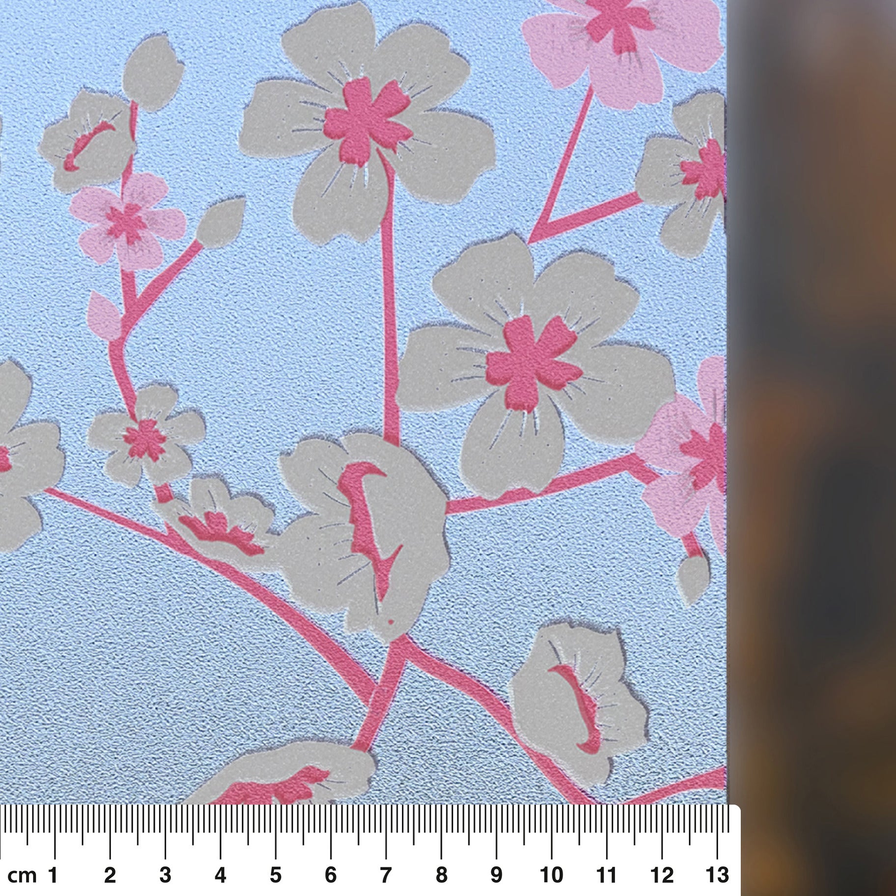 Vitrostatic Sichtschutzfolie Fenster "Blumen"