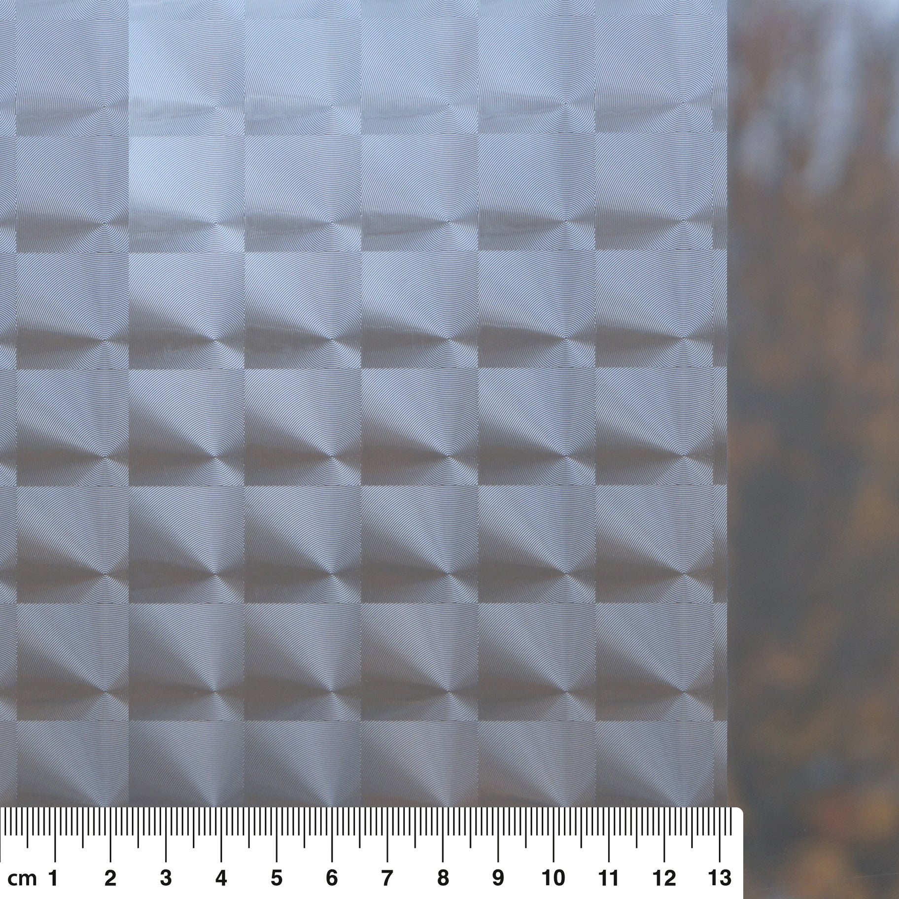Vitrostatic Sichtschutzfolie Fenster "Geometrisches Muster kantig"