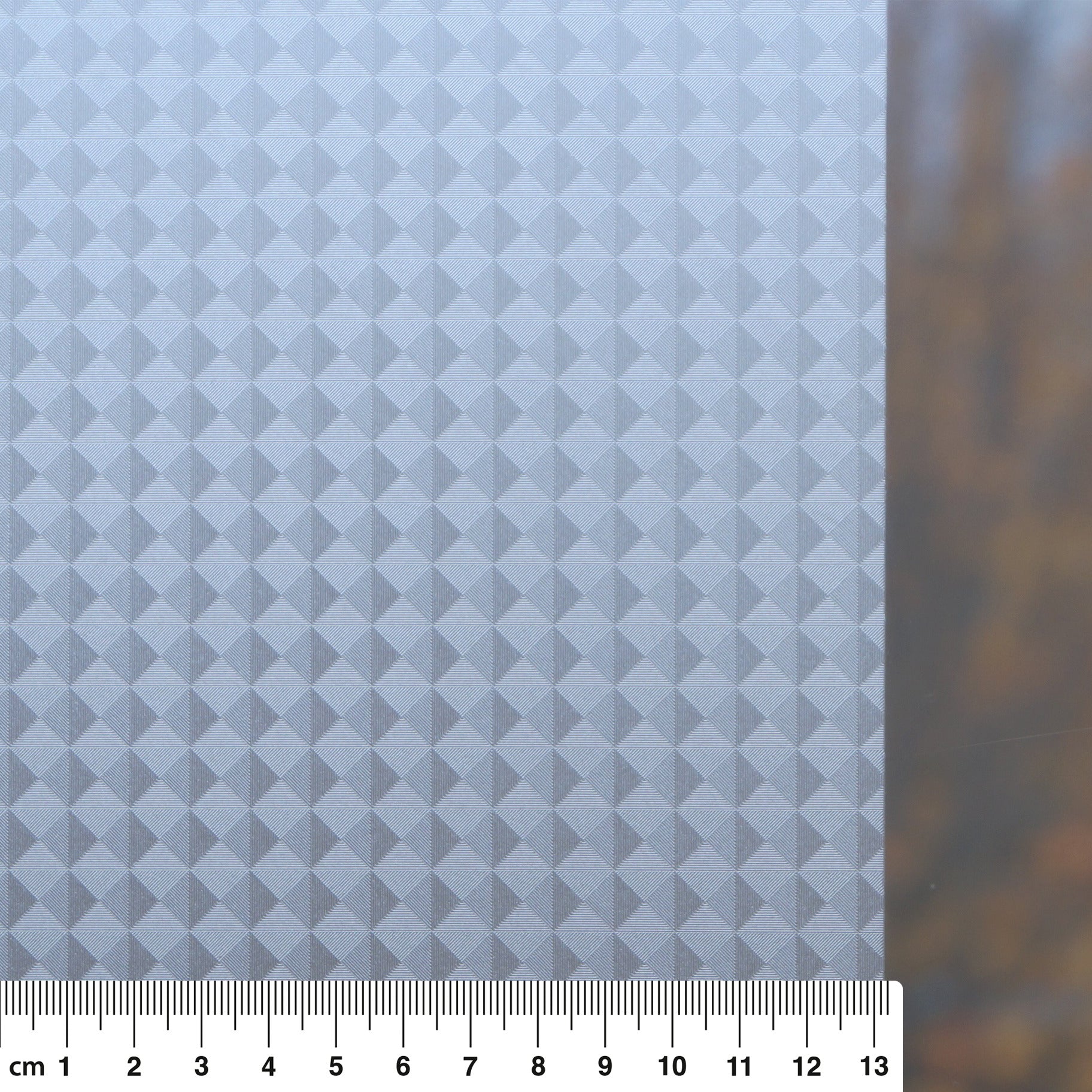 Vitrostatic Sichtschutzfolie Fenster "Geometrisches Muster kantig"