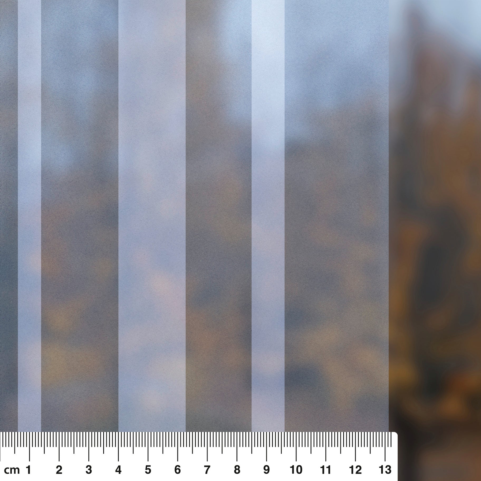 Vitrostatic Sichtschutzfolie Fenster "Geometrisches Muster kantig"