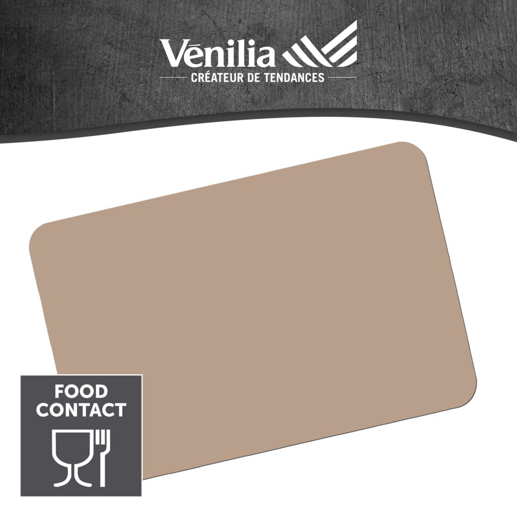 Venilia | - Tischset rechteckig taupe 45x30cm,