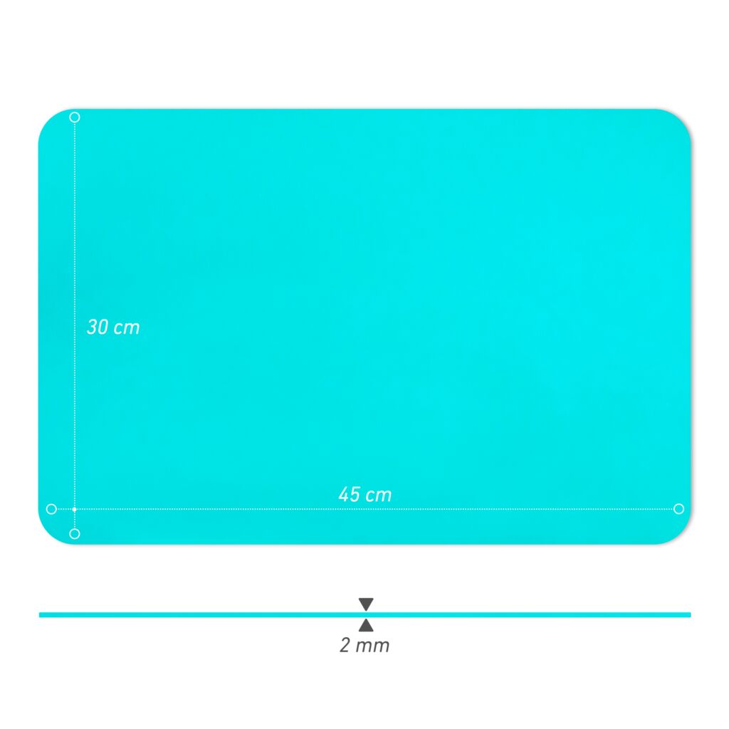 Tischset blau - 45x30cm, rechteckig | Venilia