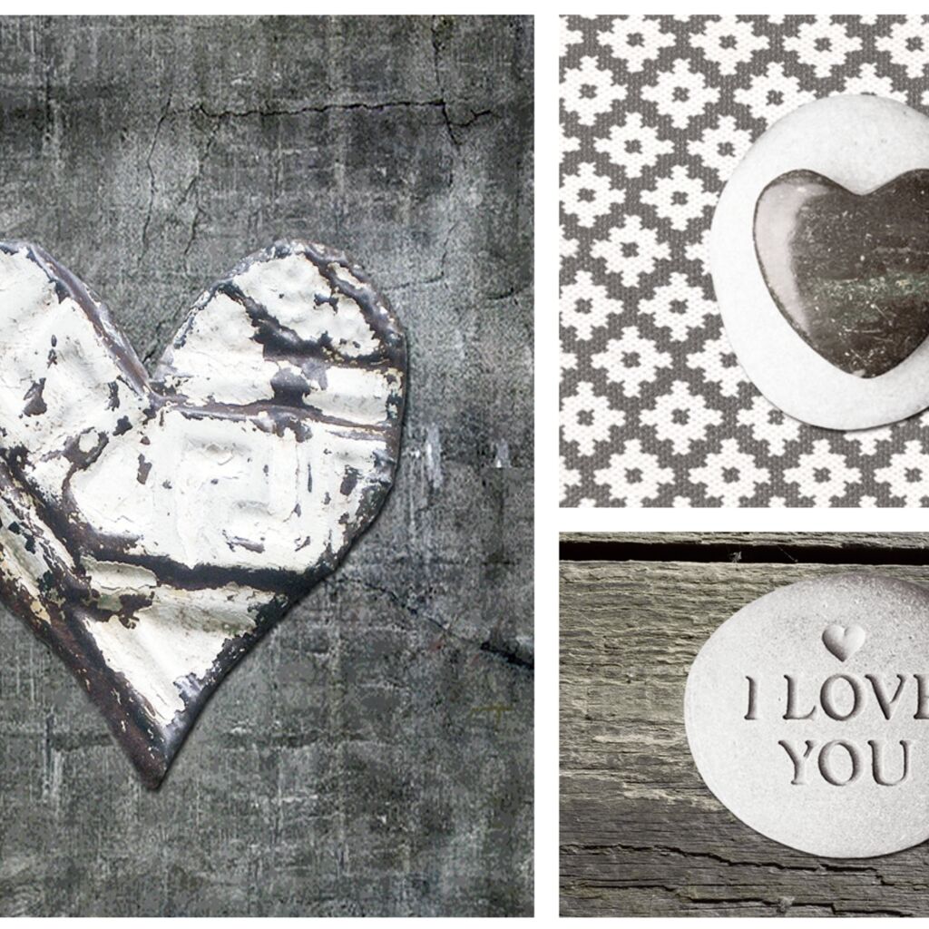 Tischset Love in wood - 45x30cm, rechteckig