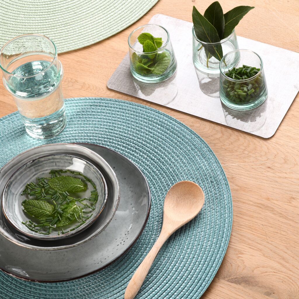 Set De Table perly 35cm Gris à Prix